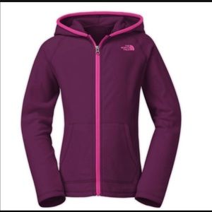 North Face Cryptic hoodie with aqua lining!